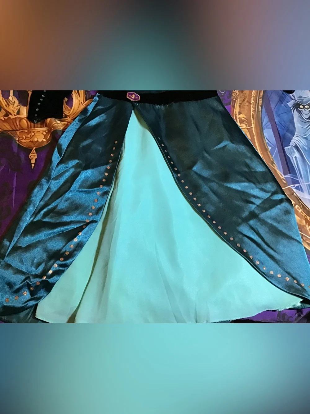Disney parks frozen Anna girls costume dress up size 4